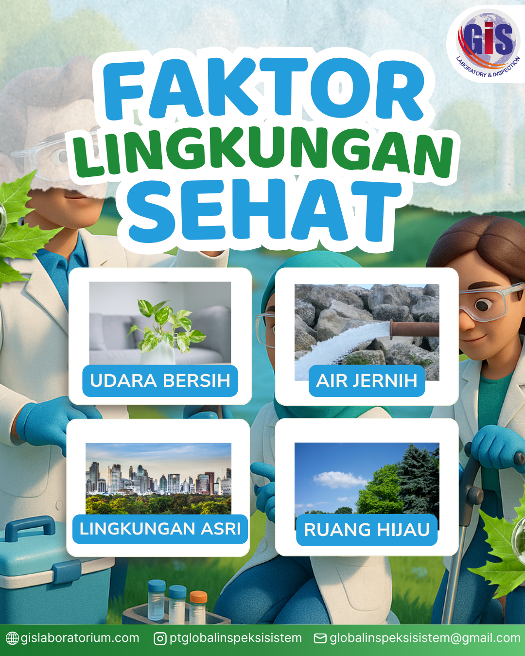 Faktor Lingkungan Sehat & Layanan Pengujian Laboratorium Terpadu
