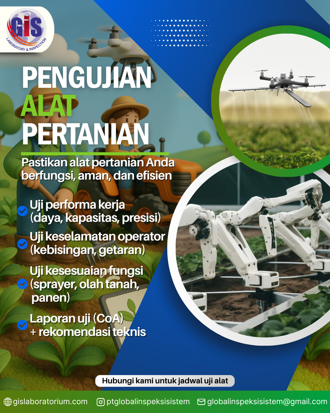 Pengujian Alat Pertanian: Memastikan Kinerja, Keamanan, dan Efisiensi di Lapangan