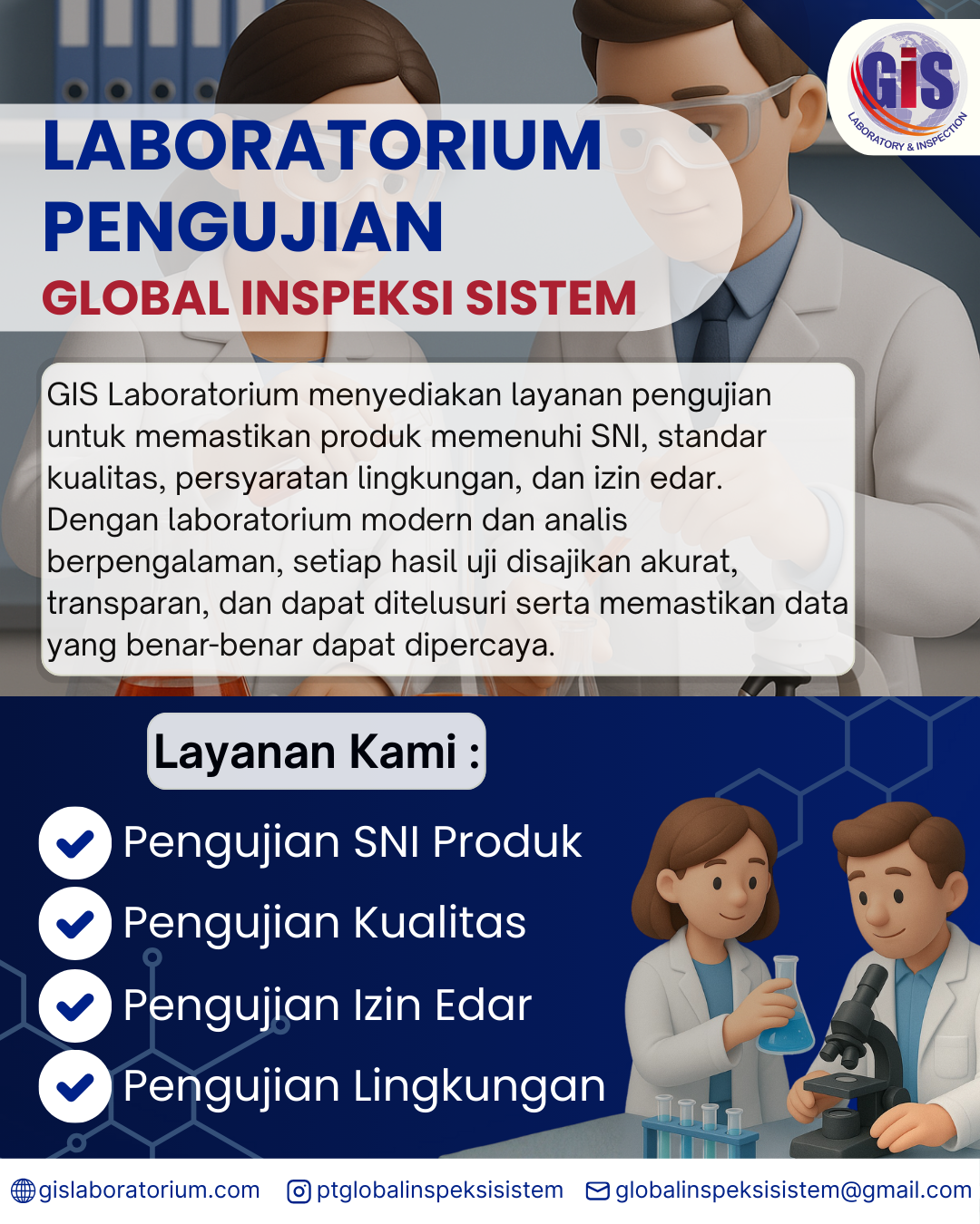 Laboratorium Pengujian Global Inspeksi Sistem
